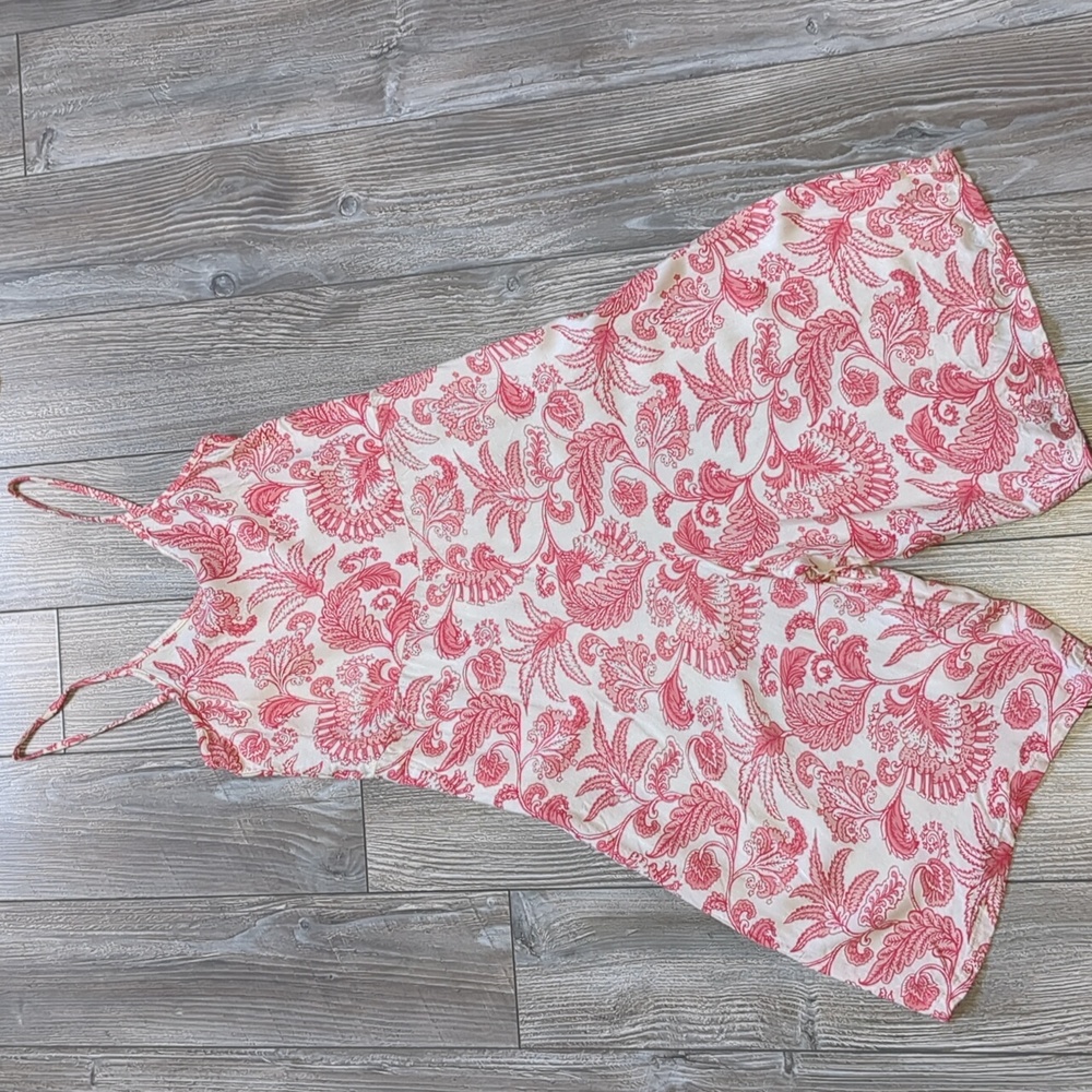 5/$25 Jessica Simpson Paisley Floral Wide Leg Romper Size Small